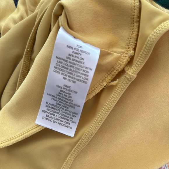 DANIELLE BERNSTEIN Sahara Sun Gold Satin Tank Bodysuit 6 - Picture 8 of 8